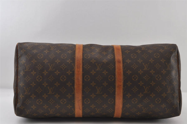 Authentic Louis Vuitton Monogram Keepall 55 Travel Boston Bag Old Model LV 0954J