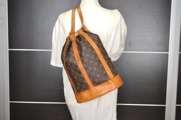 Authentic Louis Vuitton Monogram Randonnee PM Shoulder Bag M42243 LV 0955I