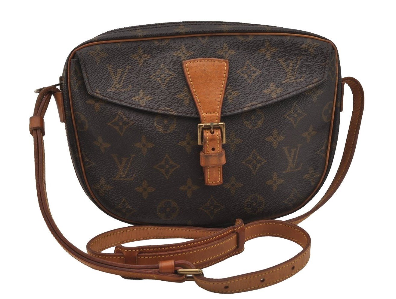 Authentic Louis Vuitton Monogram Jeune Fille MM M51226 Shoulder Cross Bag 0955J