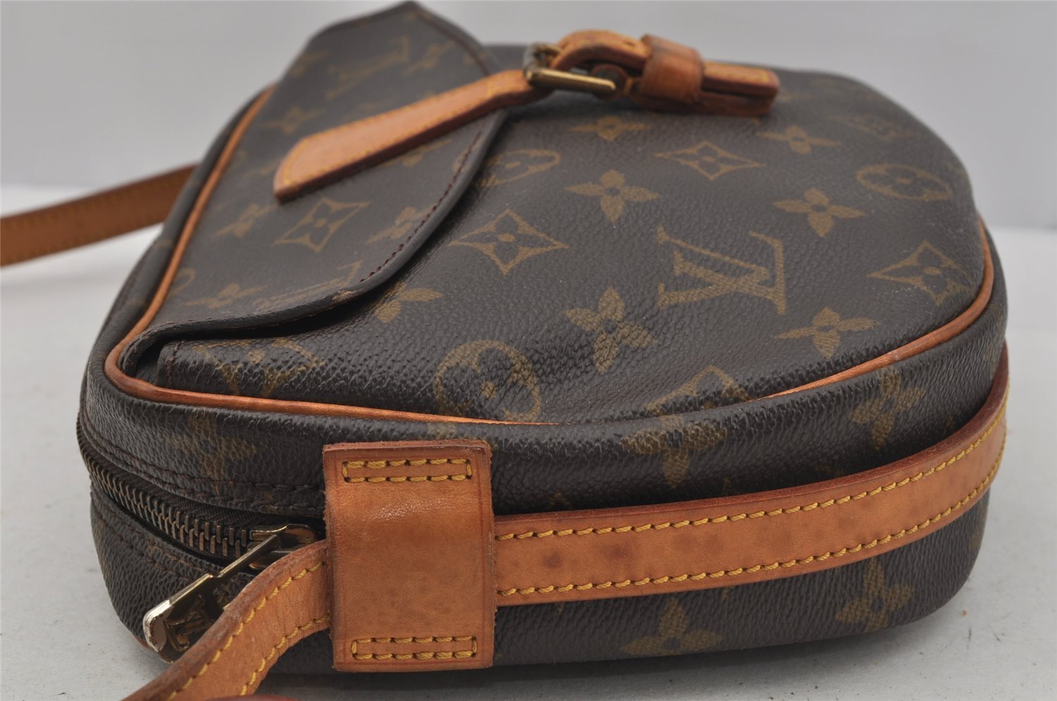 Authentic Louis Vuitton Monogram Jeune Fille MM M51226 Shoulder Cross Bag 0955J