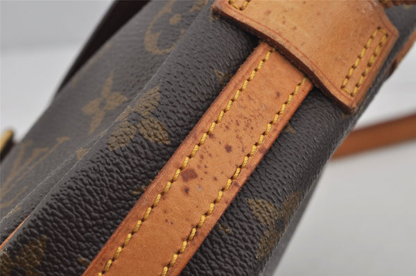 Authentic Louis Vuitton Monogram Jeune Fille MM M51226 Shoulder Cross Bag 0955J