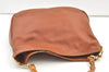 Authentic GUCCI Bamboo 2Way Shoulder Hand Bag Purse Leather Brown Junk 0955K