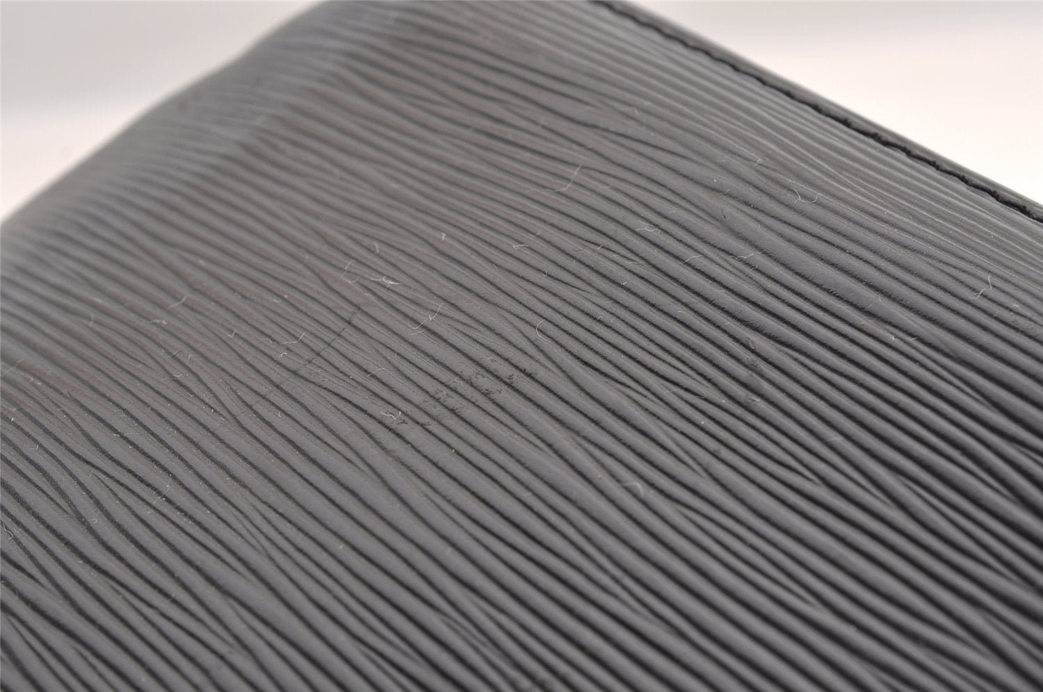 Auth Louis Vuitton Epi Sac De Paule PM Shoulder Cross Bag Black M80157 LV 0956I