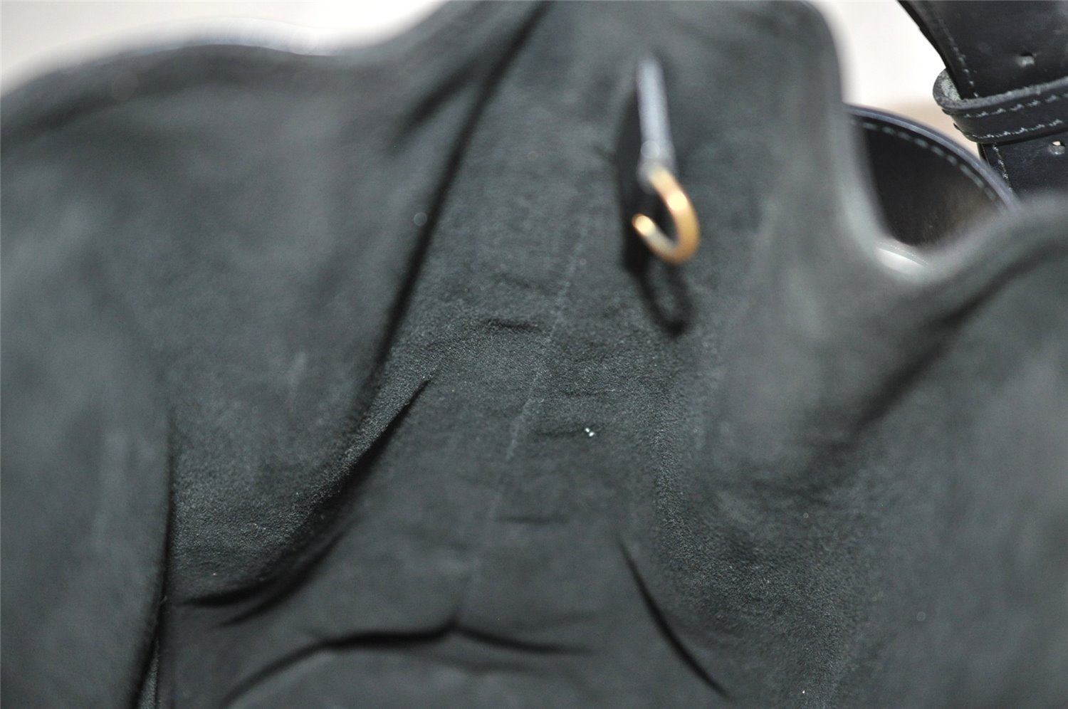 Auth Louis Vuitton Epi Sac De Paule PM Shoulder Cross Bag Black M80157 LV 0956I