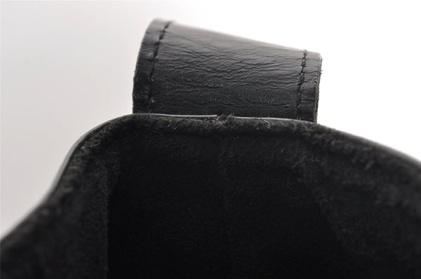 Auth Louis Vuitton Epi Sac De Paule PM Shoulder Cross Bag Black M80157 LV 0956I