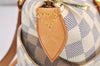 Authentic Louis Vuitton Damier Azur Totally PM Tote Bag White N41280 LV 0956J