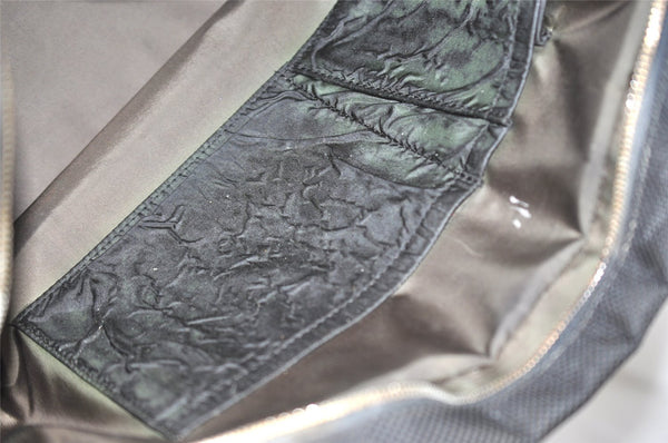 Authentic Louis Vuitton Damier Geant Yack Briefcase Black M93082 LV 0957I