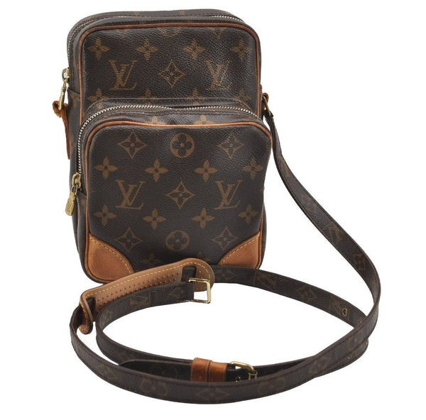 Authentic Louis Vuitton Monogram Amazone Shoulder Cross Bag M45236 Junk 0957J