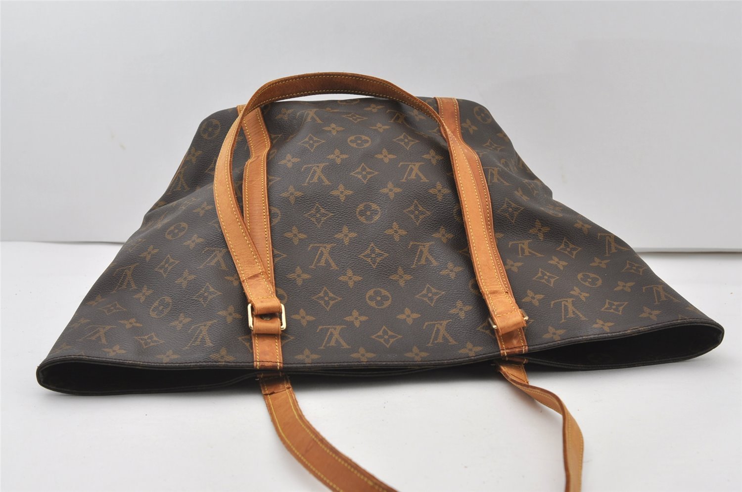 Authentic Louis Vuitton Monogram Sac Shopping PM Tote Bag M51108 LV 0958J