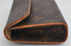 Auth Louis Vuitton Monogram Pochette Florentine Pouch Waist Bag M51855 LV 0958K