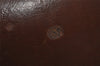 Authentic HERMES Leather Evelyne GM Shoulder Bag Brown 0960J