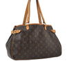 Authentic Louis Vuitton Monogram Batignolles Horizontal Tote Bag M51154 LV 0961J