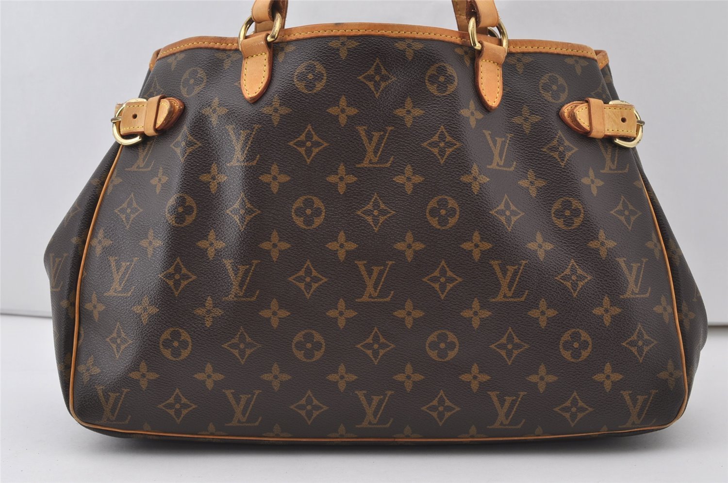 Authentic Louis Vuitton Monogram Batignolles Horizontal Tote Bag M51154 LV 0961J
