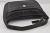 Authentic COACH Vintage Shoulder Hand Bag Purse Leather 10740 Black 0962J