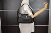 Authentic COACH Vintage Shoulder Hand Bag Purse Leather 10740 Black 0962J