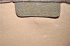 Authentic GUCCI Web Sherry Line Clutch Hand Bag Purse GG PVC Leather Brown 0963G
