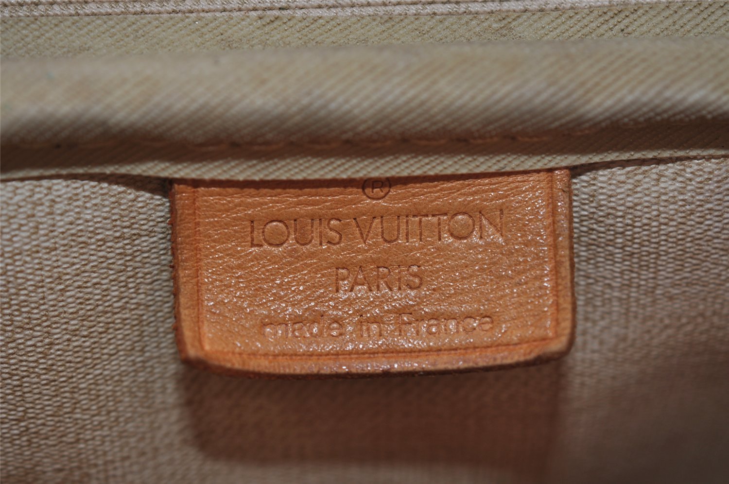 Authentic Louis Vuitton Monogram Deauville Hand Bag M47270 LV 0963I