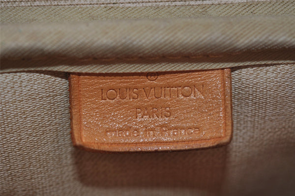 Authentic Louis Vuitton Monogram Deauville Hand Bag M47270 LV 0963I