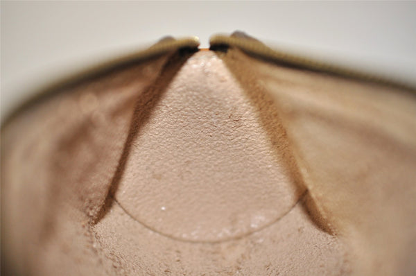 Authentic Louis Vuitton Monogram Trousse Ronde Pen Case Pouch M47630 Junk 0964I