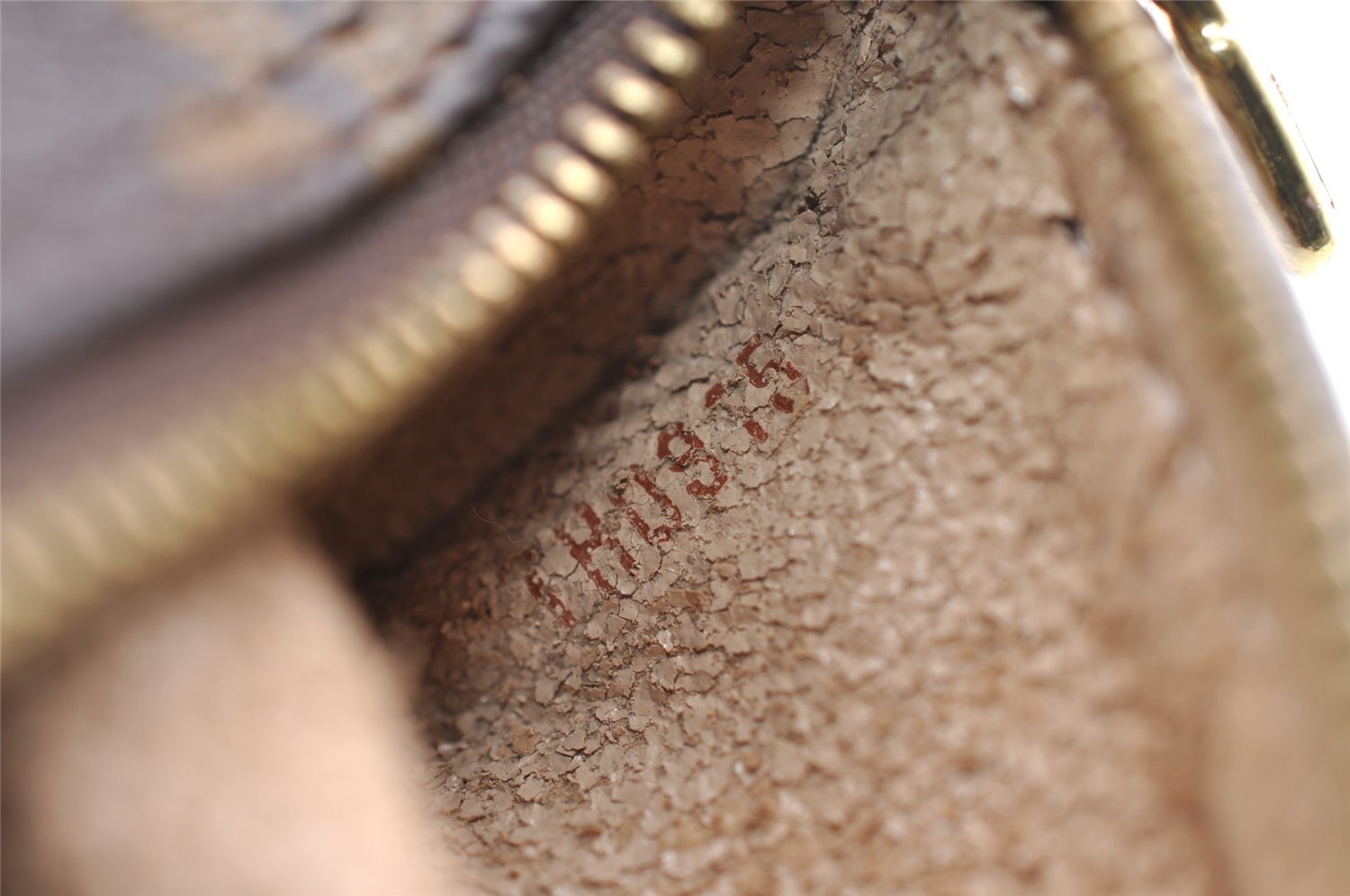 Authentic Louis Vuitton Monogram Trousse Ronde Pen Case Pouch M47630 Junk 0964I