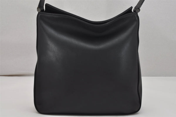 Authentic OLD COACH Vintage Shoulder Hand Bag Leather Black 0964K