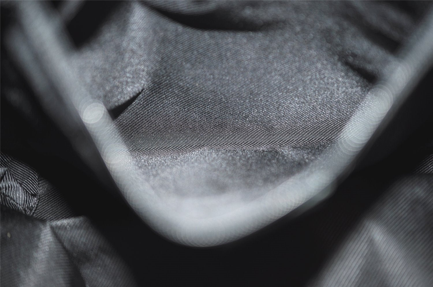 Authentic GUCCI Vintage Shoulder Tote Bag GG Canvas Leather 31243 Black 0965I