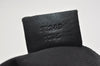 Authentic GUCCI Vintage Shoulder Tote Bag GG Canvas Leather 31243 Black 0965I