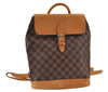 Authentic Louis Vuitton Vintage Damier Arlequin Backpack N99038 LV 0965J