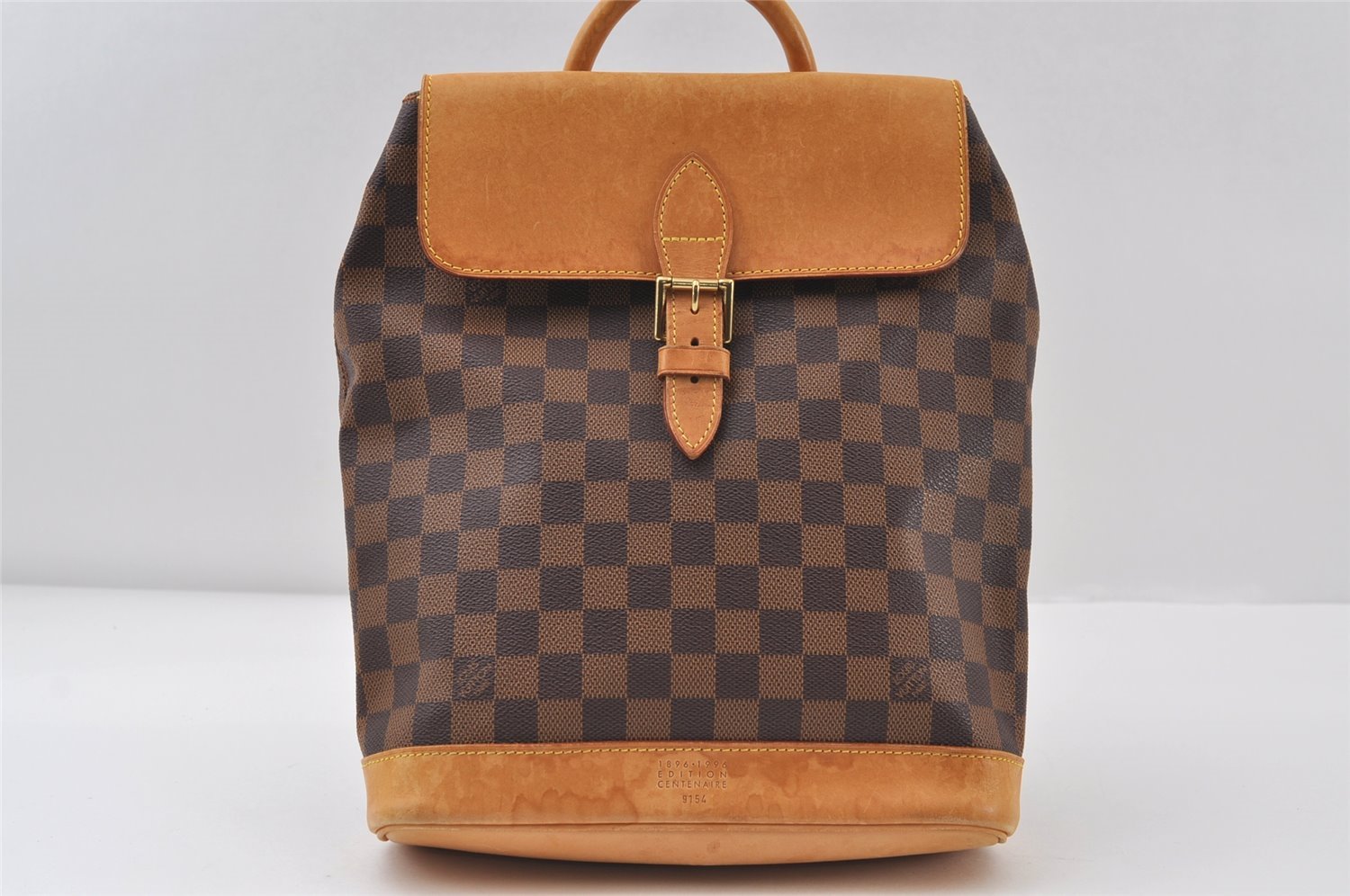 Authentic Louis Vuitton Vintage Damier Arlequin Backpack N99038 LV 0965J