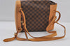 Authentic Louis Vuitton Vintage Damier Arlequin Backpack N99038 LV 0965J