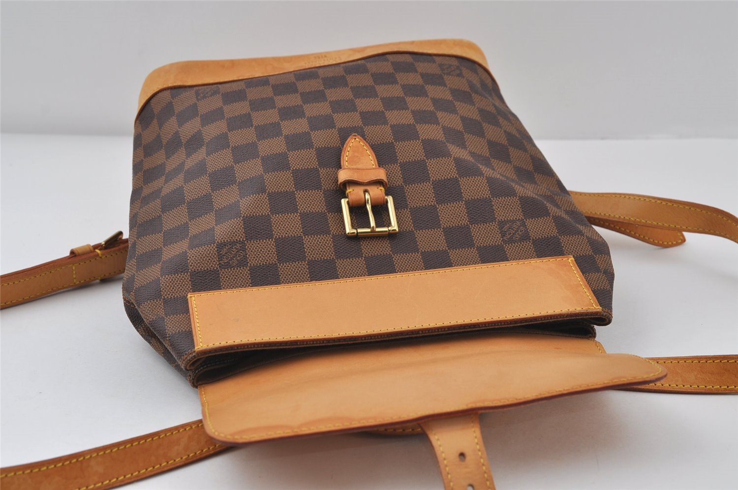 Authentic Louis Vuitton Vintage Damier Arlequin Backpack N99038 LV 0965J