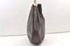 Authentic GUCCI Vintage Bamboo Shoulder Hand Bag Purse Leather Brown Junk 0965K
