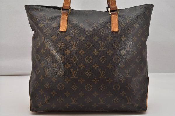 Authentic Louis Vuitton Monogram Cabas Mezzo Shoulder Tote Bag M51151 LV 0966K