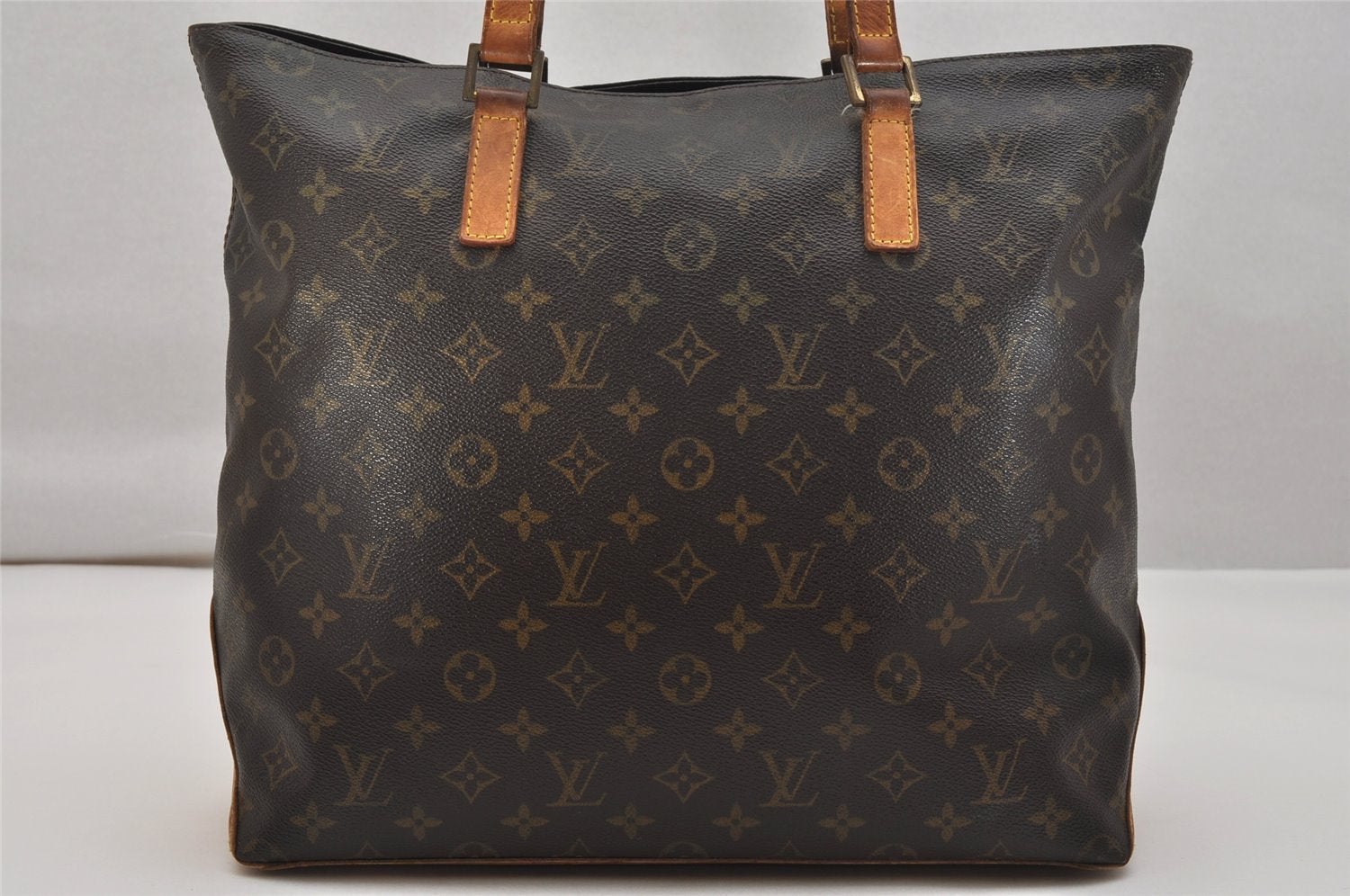 Authentic Louis Vuitton Monogram Cabas Mezzo Shoulder Tote Bag M51151 LV 0966K