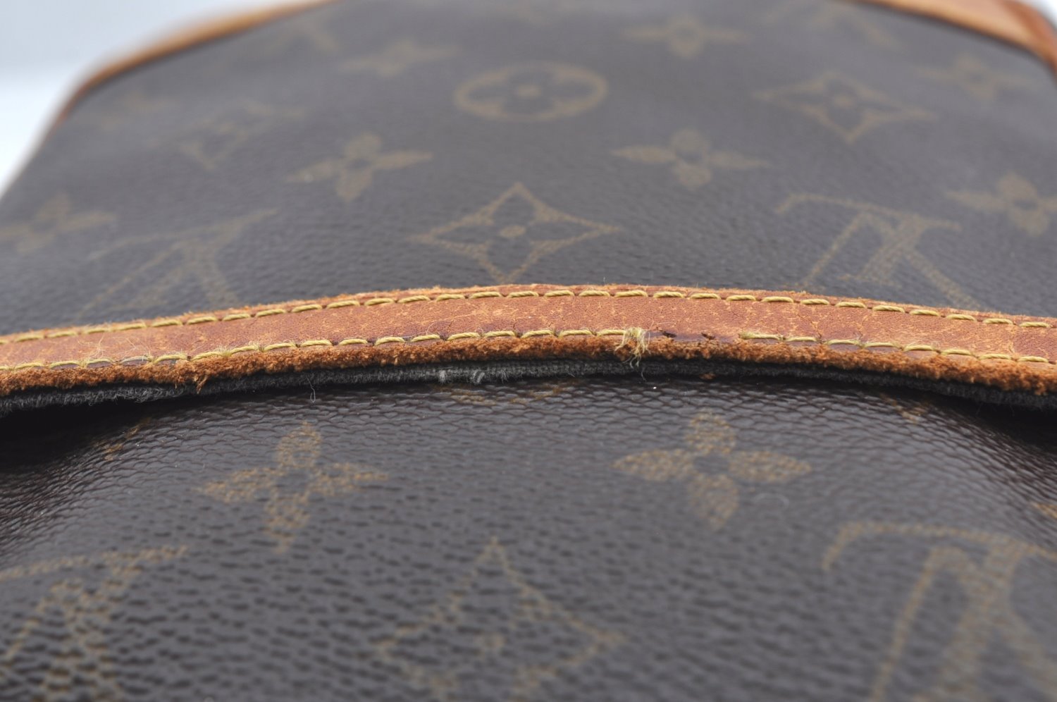 Authentic Louis Vuitton Monogram Danube Shoulder Cross Bag M45266 Junk 0967I