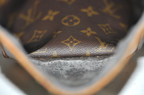 Authentic Louis Vuitton Monogram Danube Shoulder Cross Bag M45266 Junk 0967I