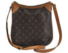 Authentic Louis Vuitton Monogram Odeon PM Shoulder Cross Bag M56390 LV 0967J