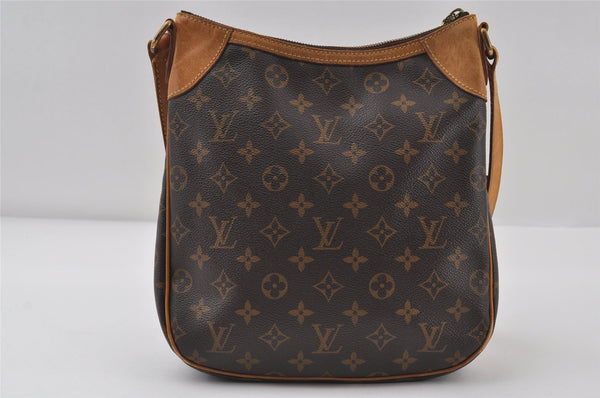 Authentic Louis Vuitton Monogram Odeon PM Shoulder Cross Bag M56390 LV 0967J