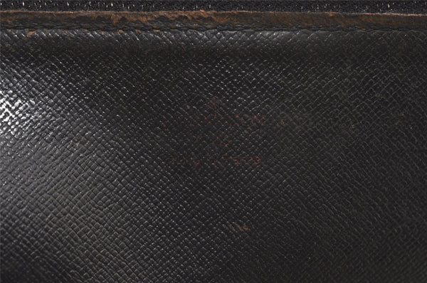 Authentic Louis Vuitton Epi Poche Documents Case Clutch Bag M54492 Black 0967K