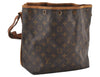 Authentic Louis Vuitton Monogram Petit Noe M42226 Shoulder Drawstring Bag 0969J