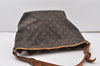 Authentic Louis Vuitton Monogram Petit Noe M42226 Shoulder Drawstring Bag 0969J