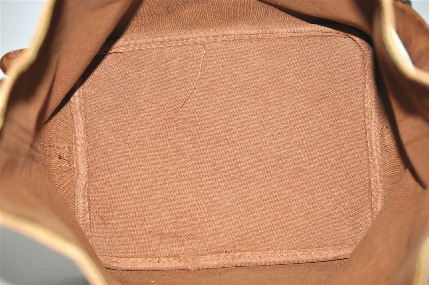 Authentic Louis Vuitton Monogram Petit Noe M42226 Shoulder Drawstring Bag 0969J