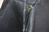 Authentic Christian Dior Shoulder Cross Body Bag Purse Leather Black CD 0970I