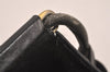 Authentic Christian Dior Shoulder Cross Body Bag Purse Leather Black CD 0970I