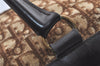 Authentic Christian Dior Trotter Boston Travel Bag Canvas Leather Brown 0970K