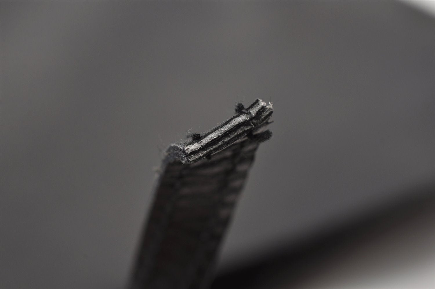 Authentic GUCCI Vintage Bamboo Shoulder Hand Bag Purse Leather Black 0971K