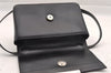 Authentic GUCCI Vintage Shoulder Bag Purse Leather Black Junk 0972I