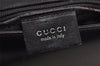 Authentic GUCCI Vintage Shoulder Bag Purse Leather Black Junk 0972I