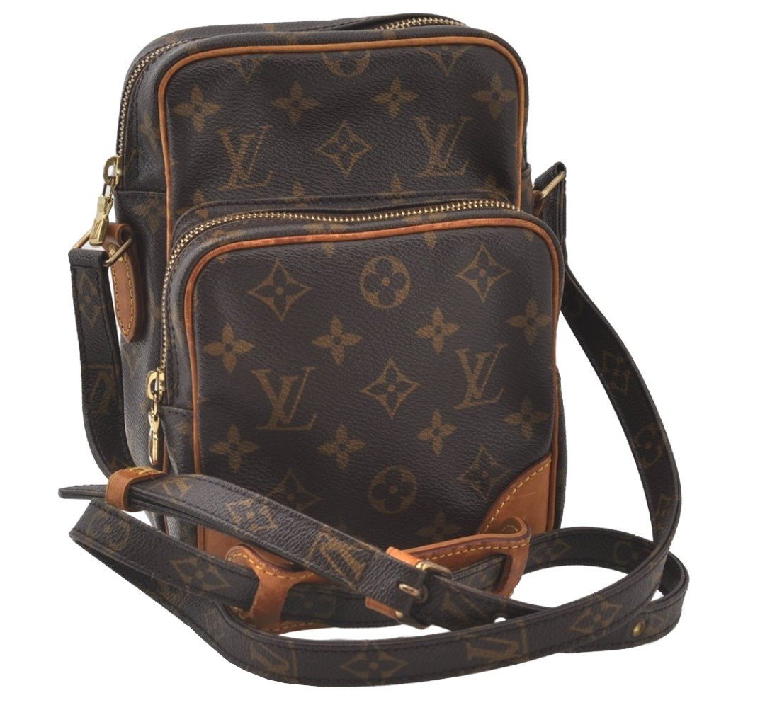 Authentic Louis Vuitton Monogram Amazone Shoulder Cross Body Bag M45236 LV 0972J