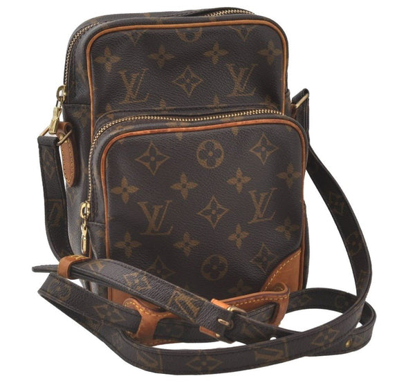 Authentic Louis Vuitton Monogram Amazone Shoulder Cross Body Bag M45236 LV 0972J